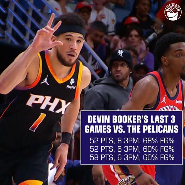 pulse-kaiyun.com-吃饭睡觉打鹈鹕！布克三战对手连砍50+比肩大帅